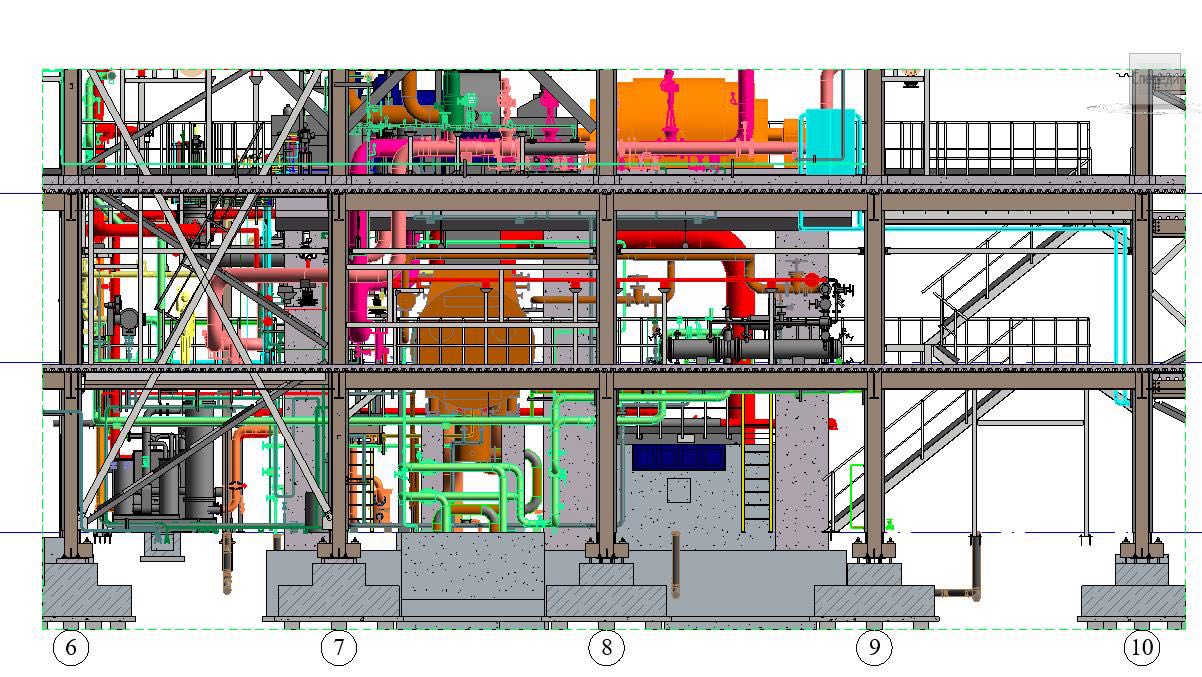 Проектирование турбинных залов: от фундамента до цифрового двойника