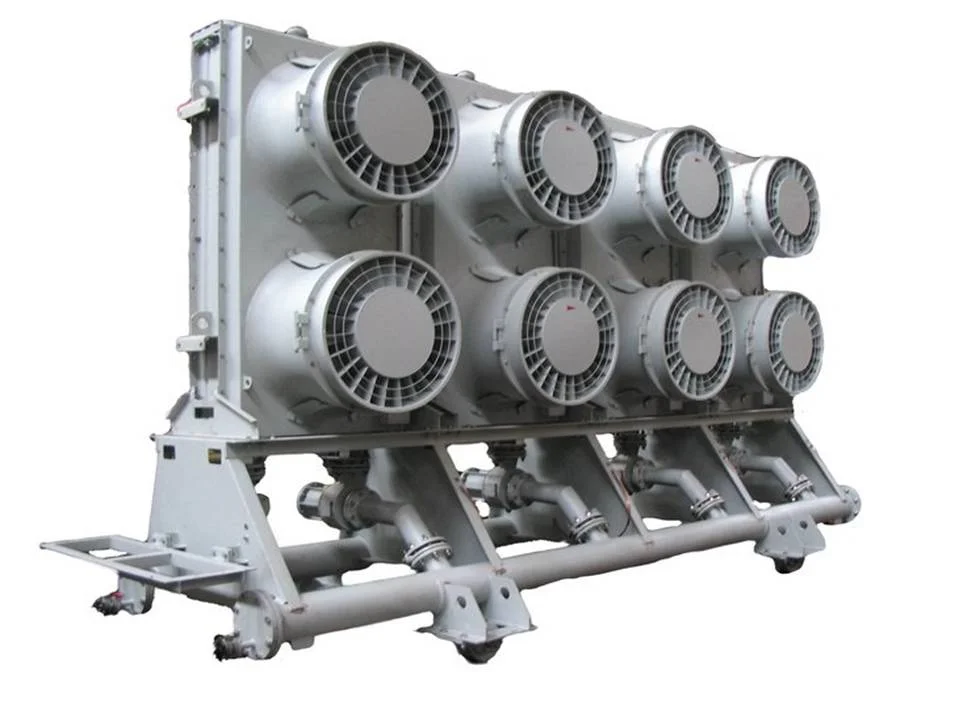 Block design oil coolers